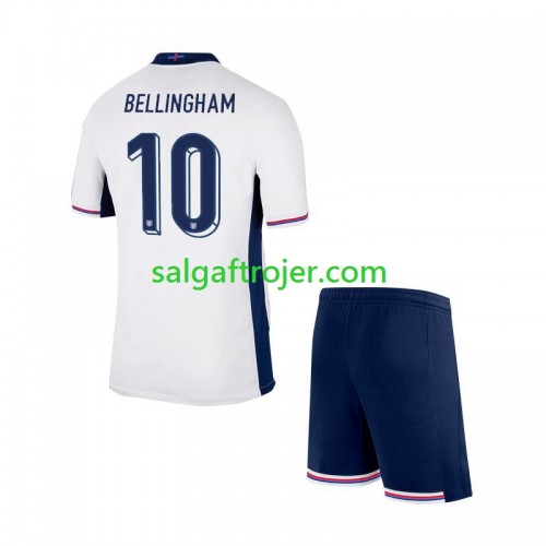 England Jude Bellingham 10 Fodboldtrøjer Børn Hjemmebanesæt EM 2024 Kort ærmer England Jude Bellingham 10 Fodboldtrøjer Børn Hjemmebanesæt EM 2024 Kort ærmer